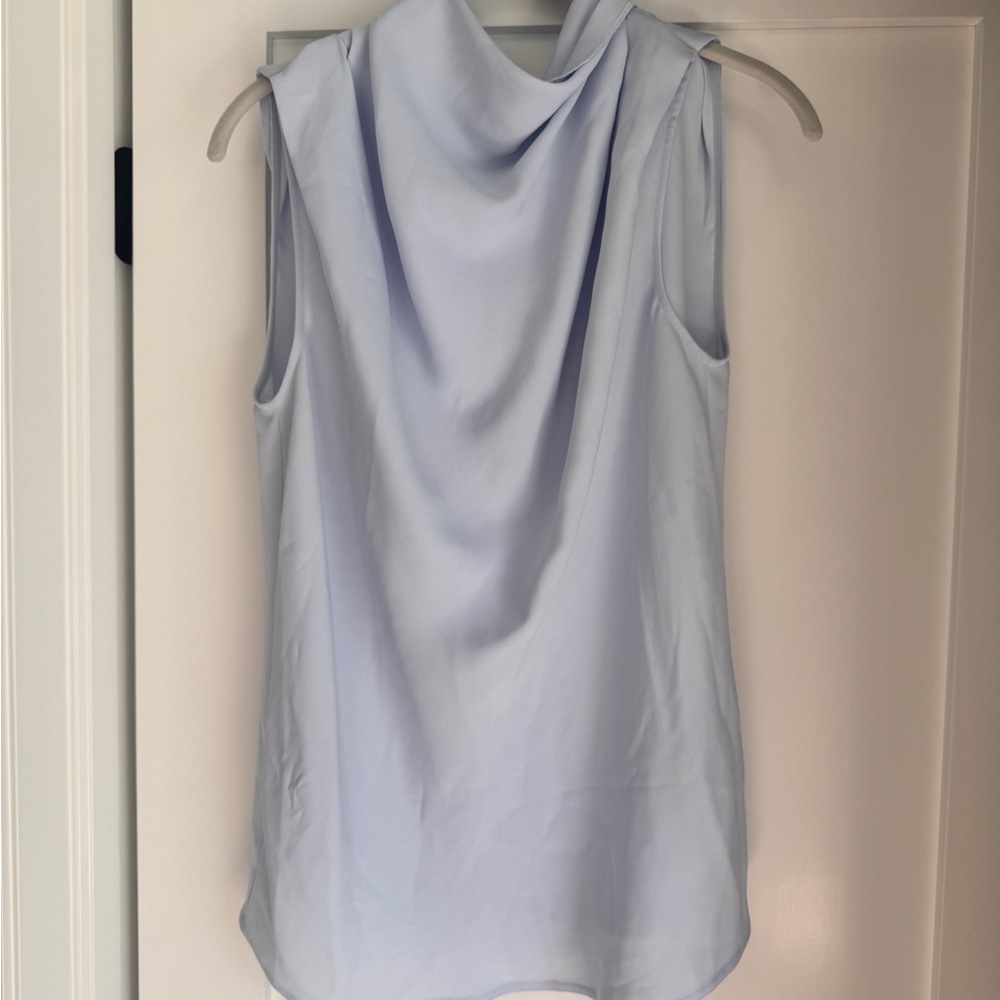 Aritiza Babaton Baby Blue Blouse